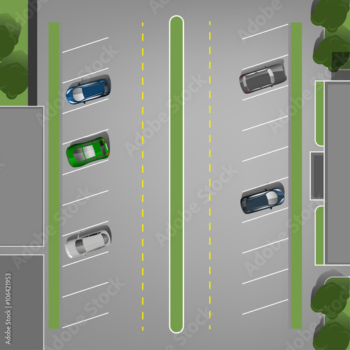 City parking image