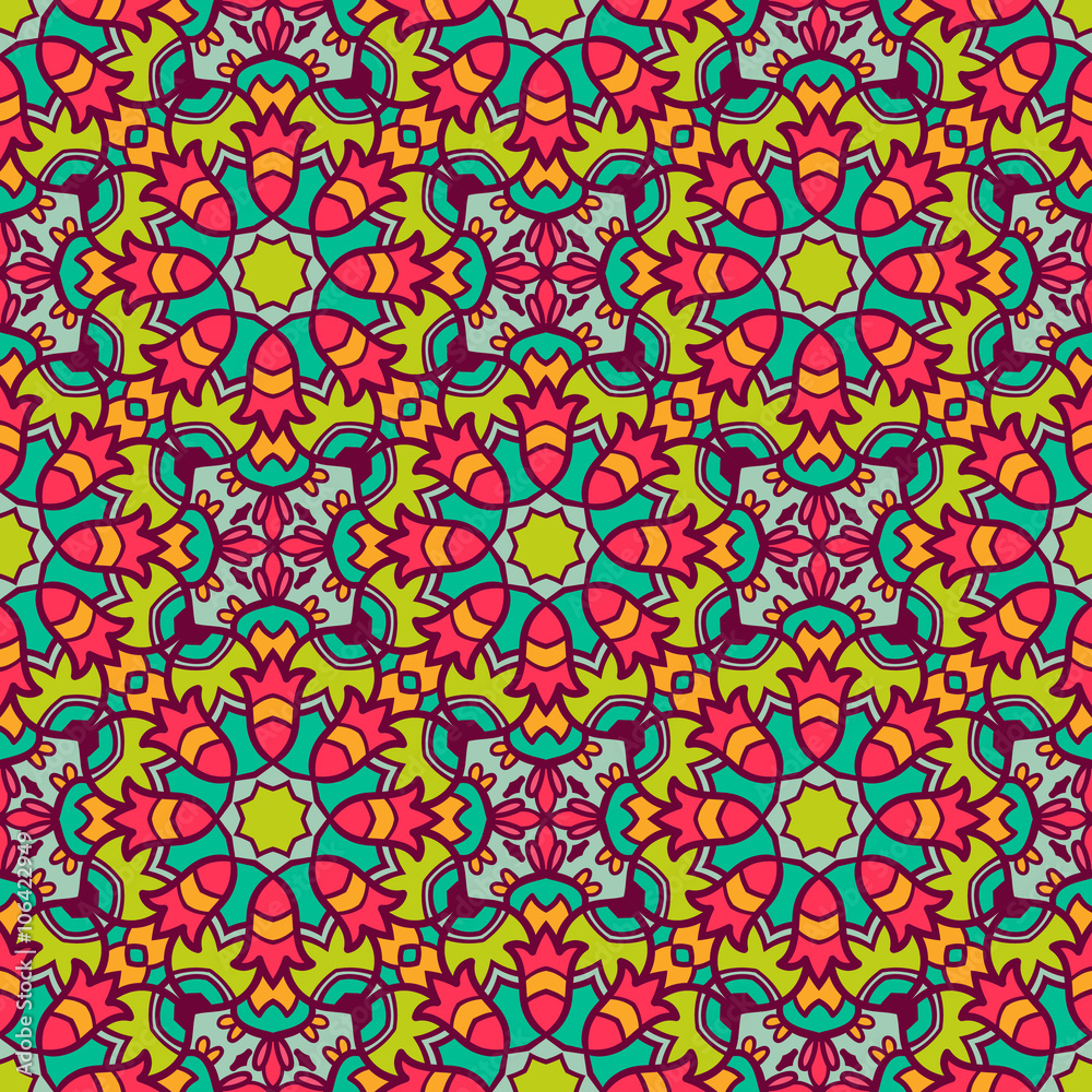 Ethnic seamless pattern Ethnic seamless pattern