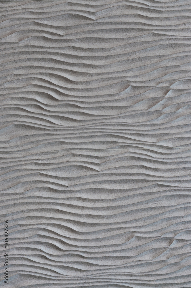 Wave sand stone background wall. Wave sand stone background wall.