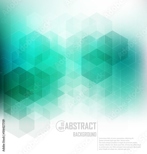 Vector Abstract geometric background. Template brochure design