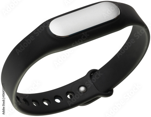 Black smart sport wristband