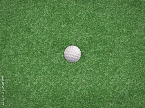 golf ball on tee