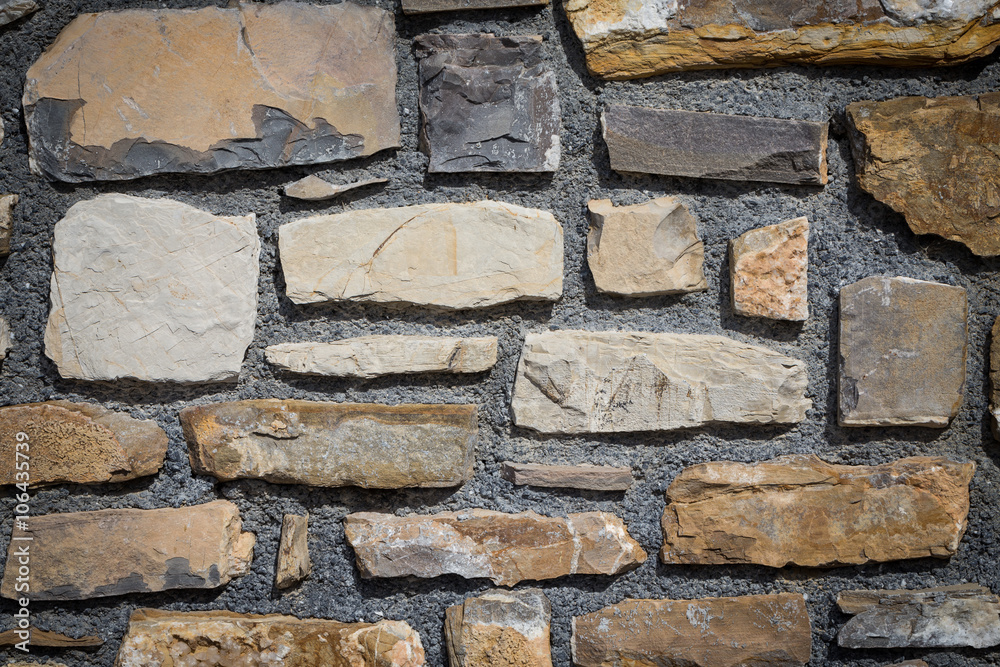 Obraz premium stone wall texture