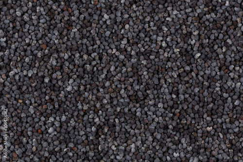 Poppy seeds background