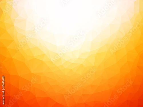 orange white geometric  background