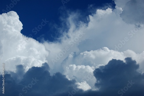 storm clouds and blue sky before the rain © emiphoto111