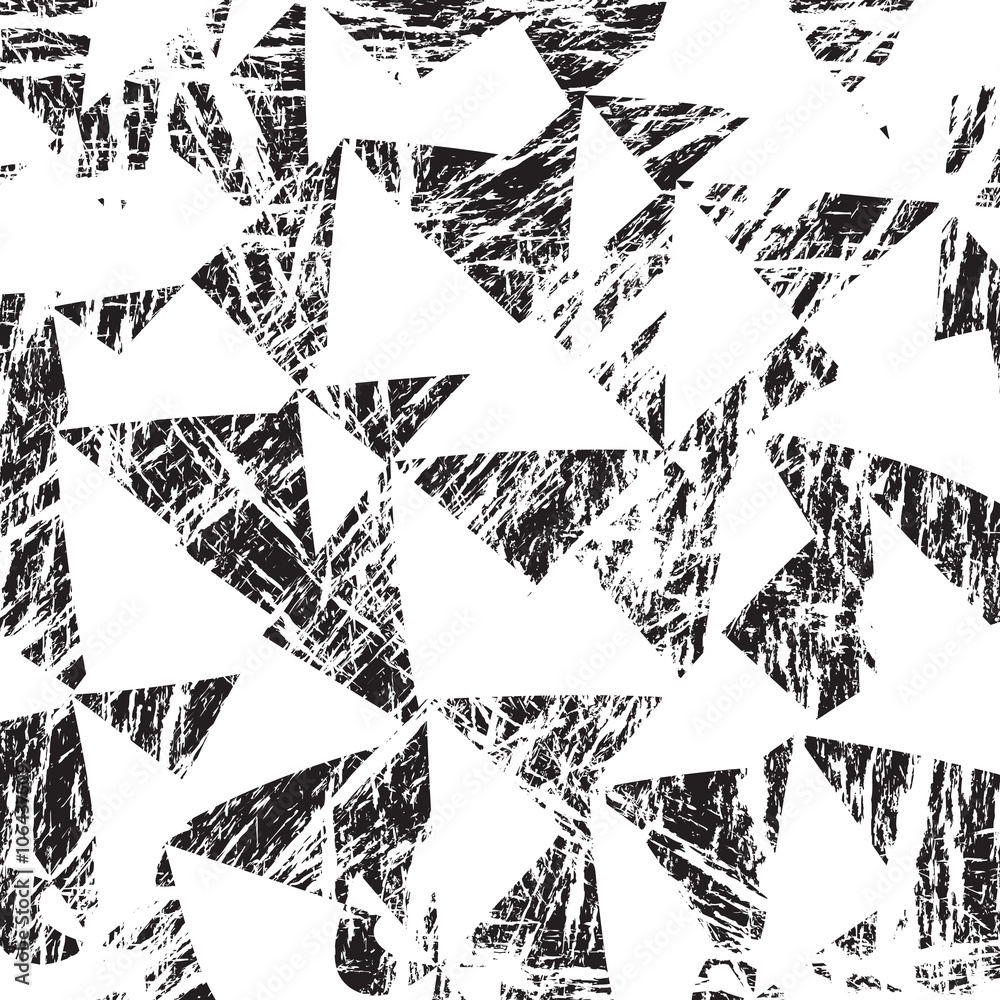 Naklejka premium black and white grunge texture and background