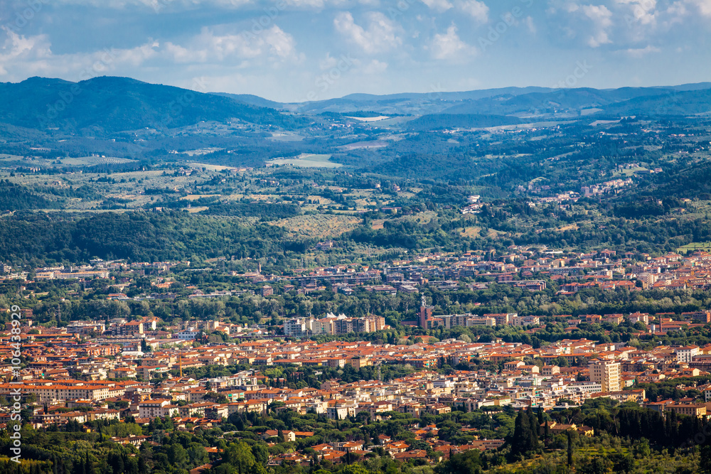 Panorama of  Florence, Italy