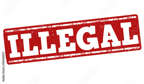 Illegal stamp