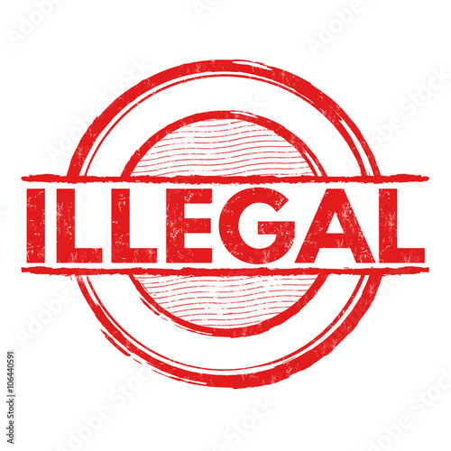 Illegal stamp