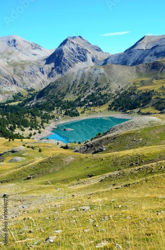 Allos, lac et encombrette