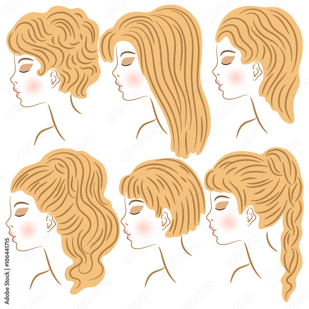 Fashion Stylized Hair