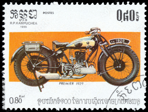 Stamp printed in Kampuchea shows Premier