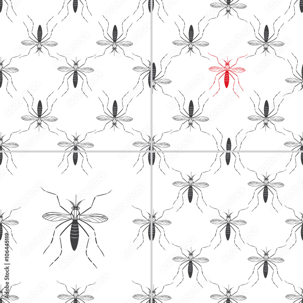 Zika virus graphic design elements. Zika virus graphic design elements.