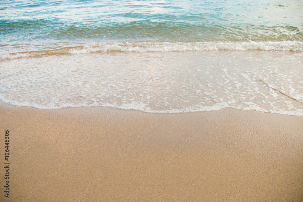 Sea water  and sand background