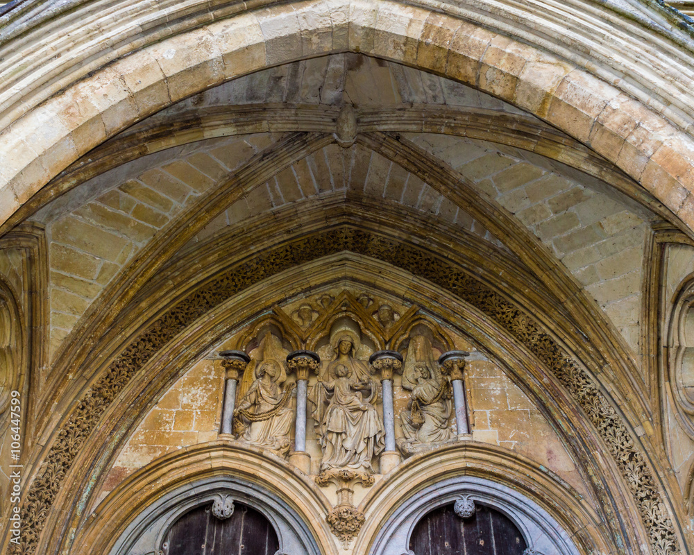 Salisbury Cathedral Sculpture Keystone