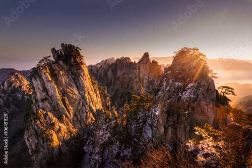 Mt. Huangshan in Anhui, China