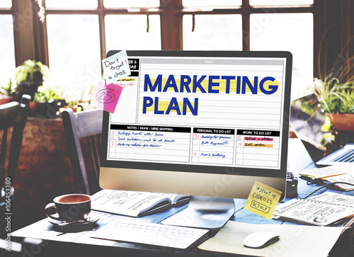Marketing Plan Strategy Tactics Guidelines Concept