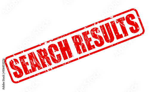 SEARCH RESULTS red stamp text