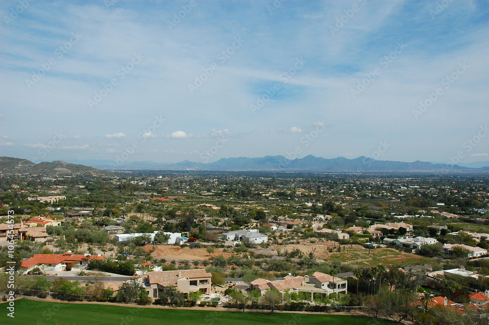 high angle view of Phoenix