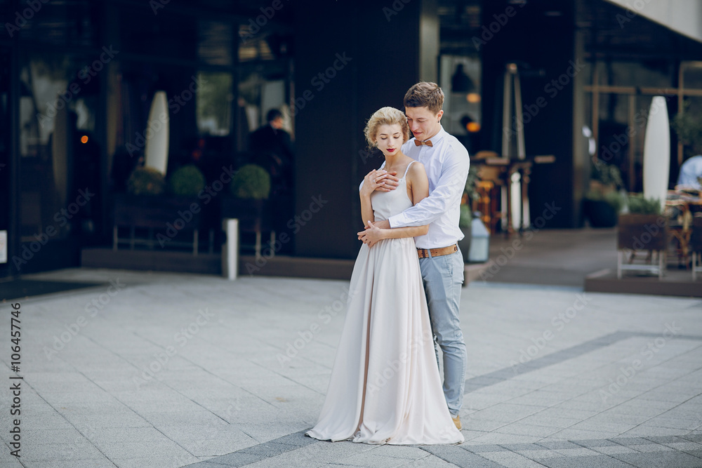 wedding day in Budapest