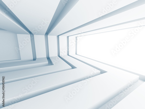 Abstract Architecture Design. Futuristic Background