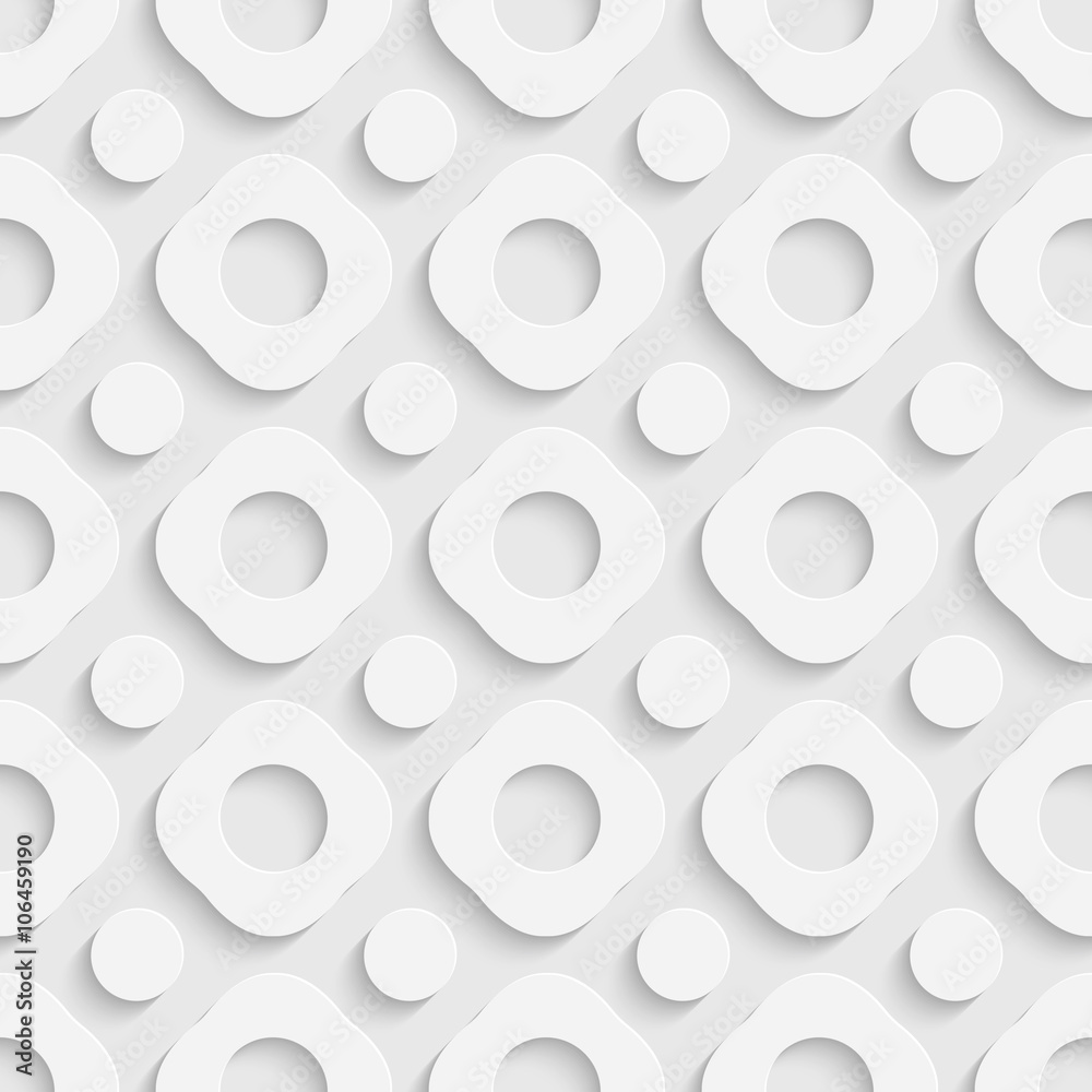 Seamless Square and Circle Pattern Seamless Square and Circle Pattern