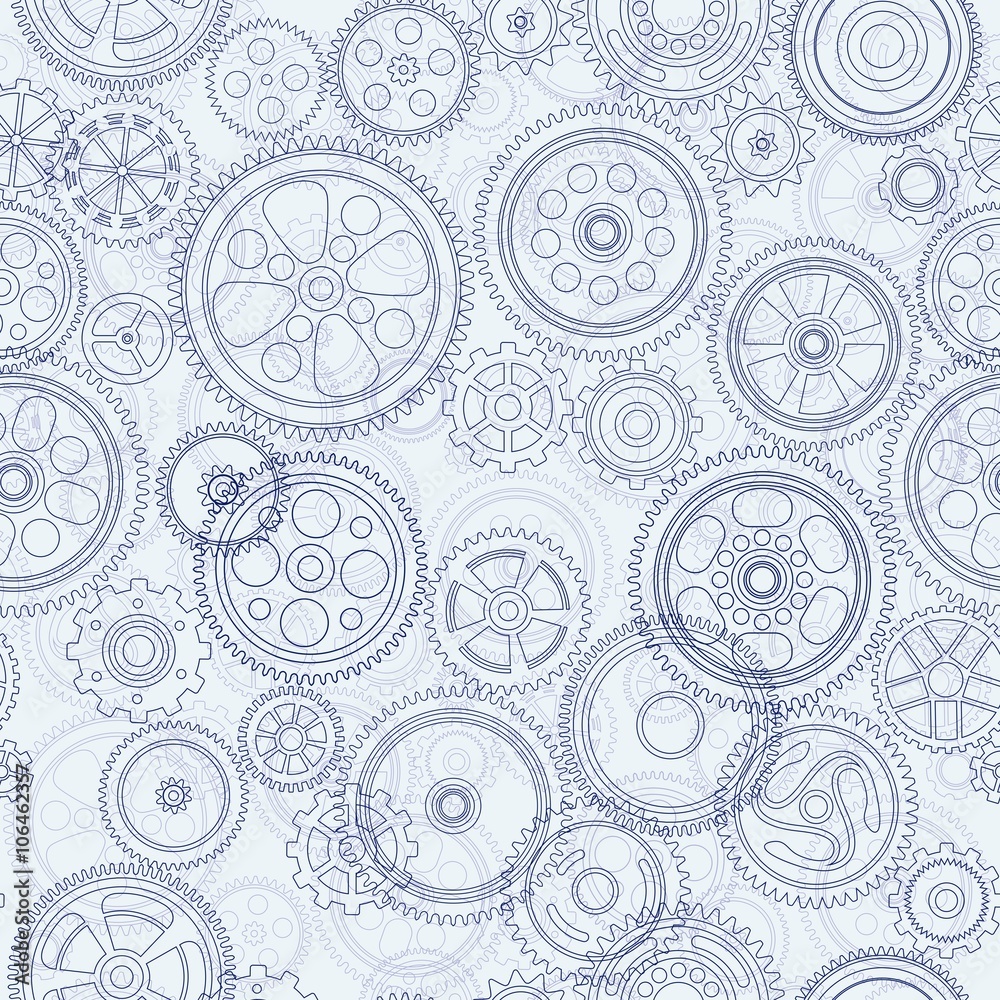 cogs and gears seamless background cogs and gears seamless background