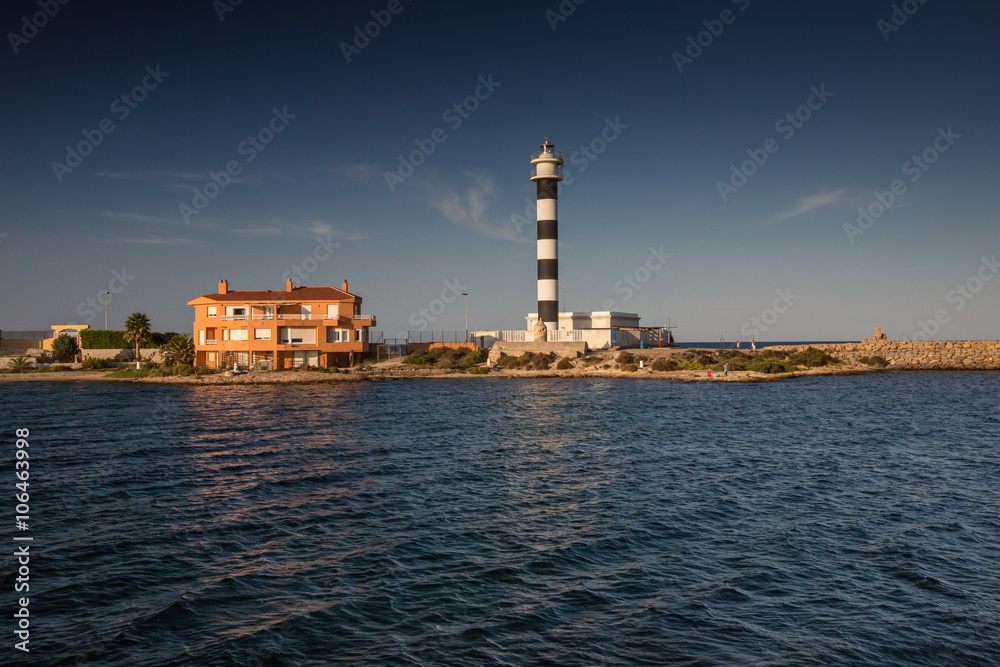 Lighthouse in the bay