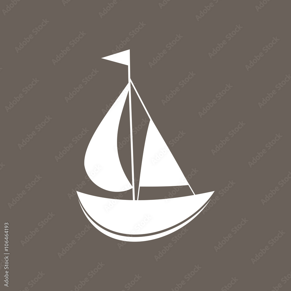 Car Icon on Dark Gray Color. Eps-10. Car Icon on Dark Gray Color. Eps-10.