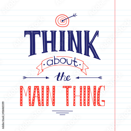 Vector hand drawn lettering