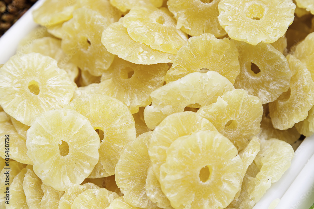 Dried pineapple slices Dried pineapple slices