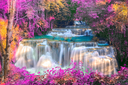 Huai Mae Khamin Waterfall photo