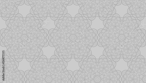 Seamless radial pattern
