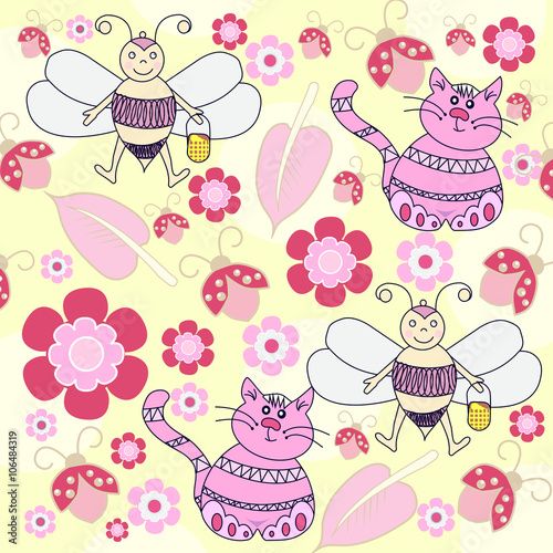 the bee and the cat