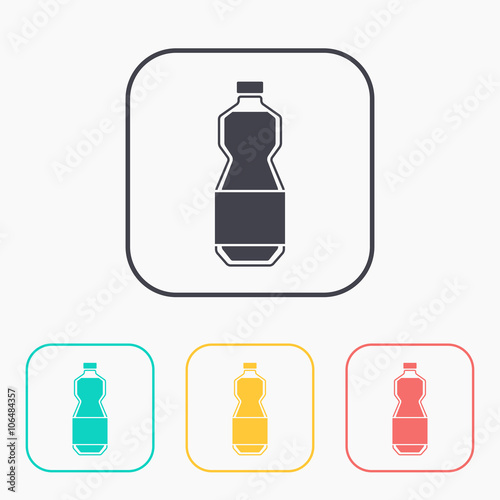 kitchen icon of oil bottle