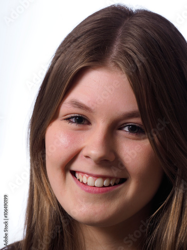 Young smiling teenager