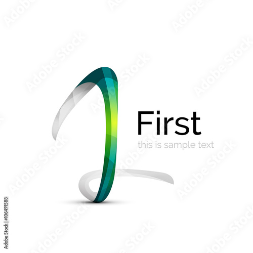 Number one, first logo