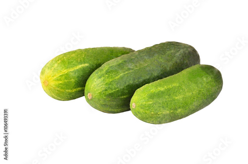 Green cucumber gherkin