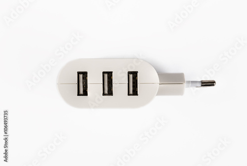 Quadro em tela Usb multiplier isolated