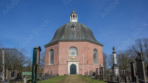 Front of the Koepelkerk in Sappemeer photo