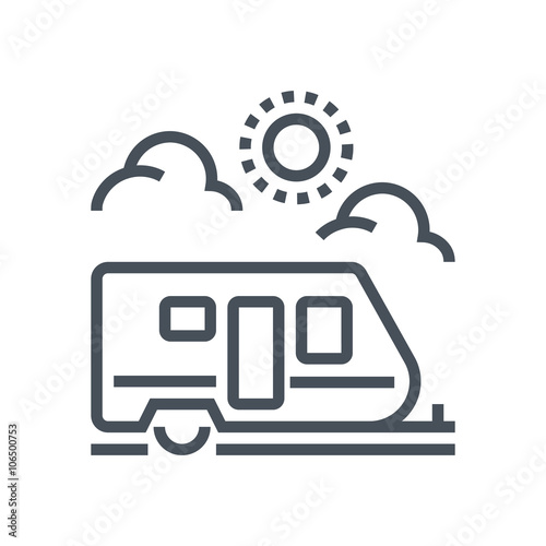 Caravan icon