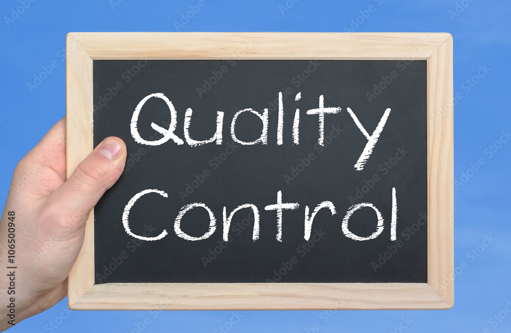 Obraz premium Quality control - business concept