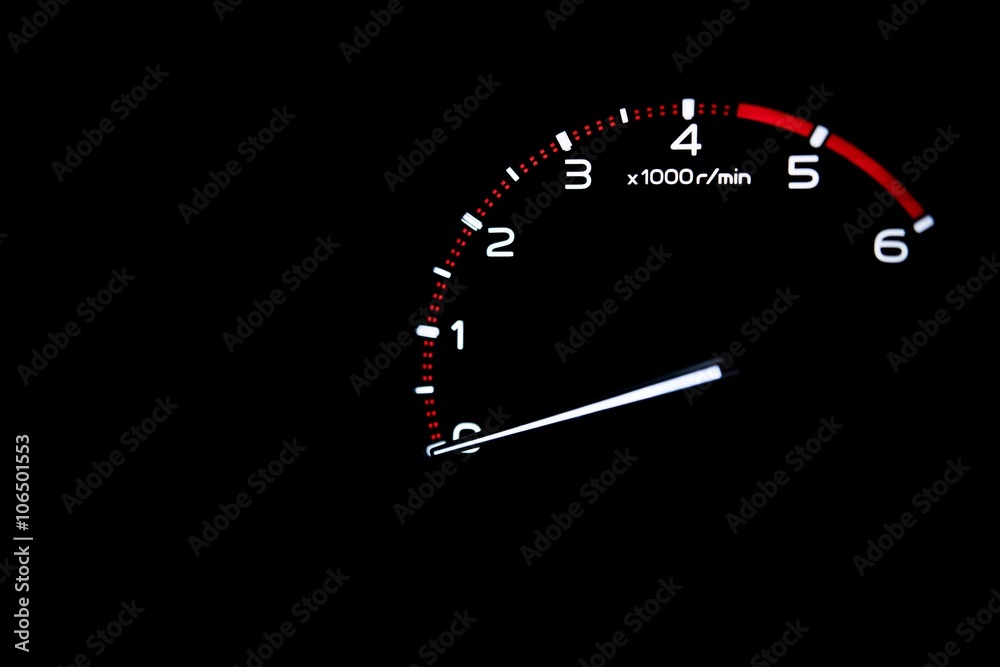 driver's cockpit ; tachometer on dashboard - white light in black and copy space
driver's cockpit ; tachometer on dashboard - white light in black and copy space