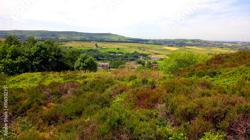 Fields on the West Pennine Moors near Darwen