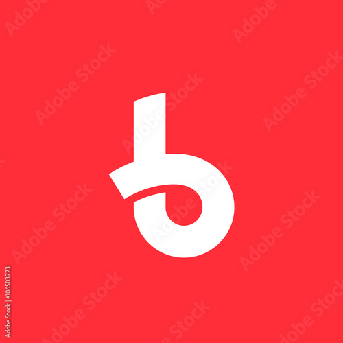 Letter B logo icon design template elements photo