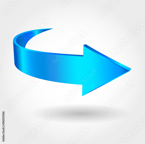 Free Download Blue arrow - GFXLoad