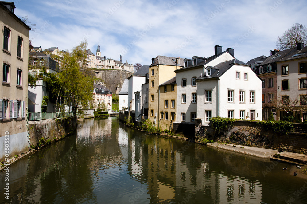 Alzette River - Luxembourg City
