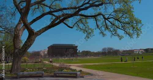 National Museum of African American History and Culture spring 2016 4K very wide