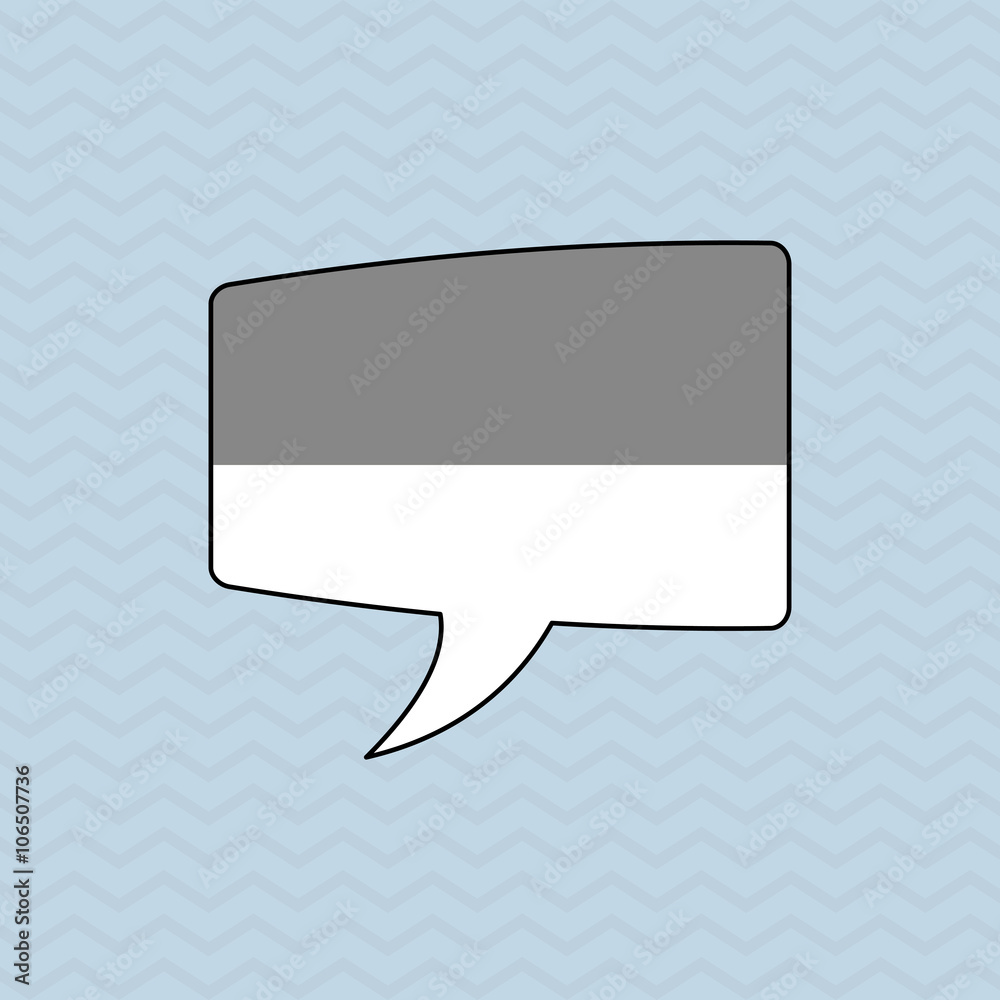 Fototapeta premium bubble icon design